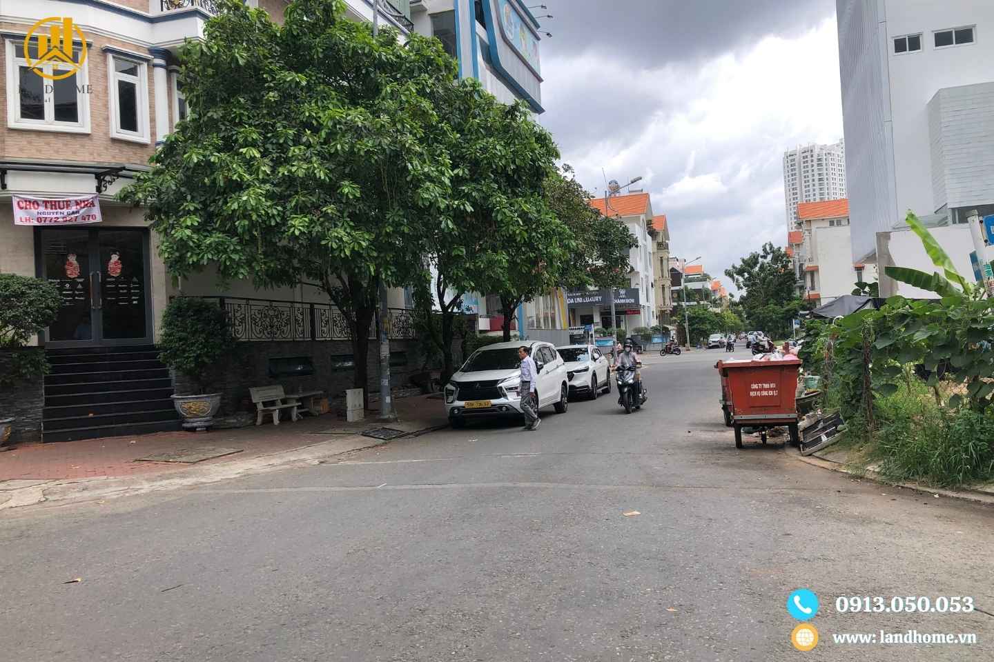 Bán nhà phố khu đô thị Him Lam Kênh Tẻ Phường Tân Hưng Quận 7 đường số 5 vị trí đẹp