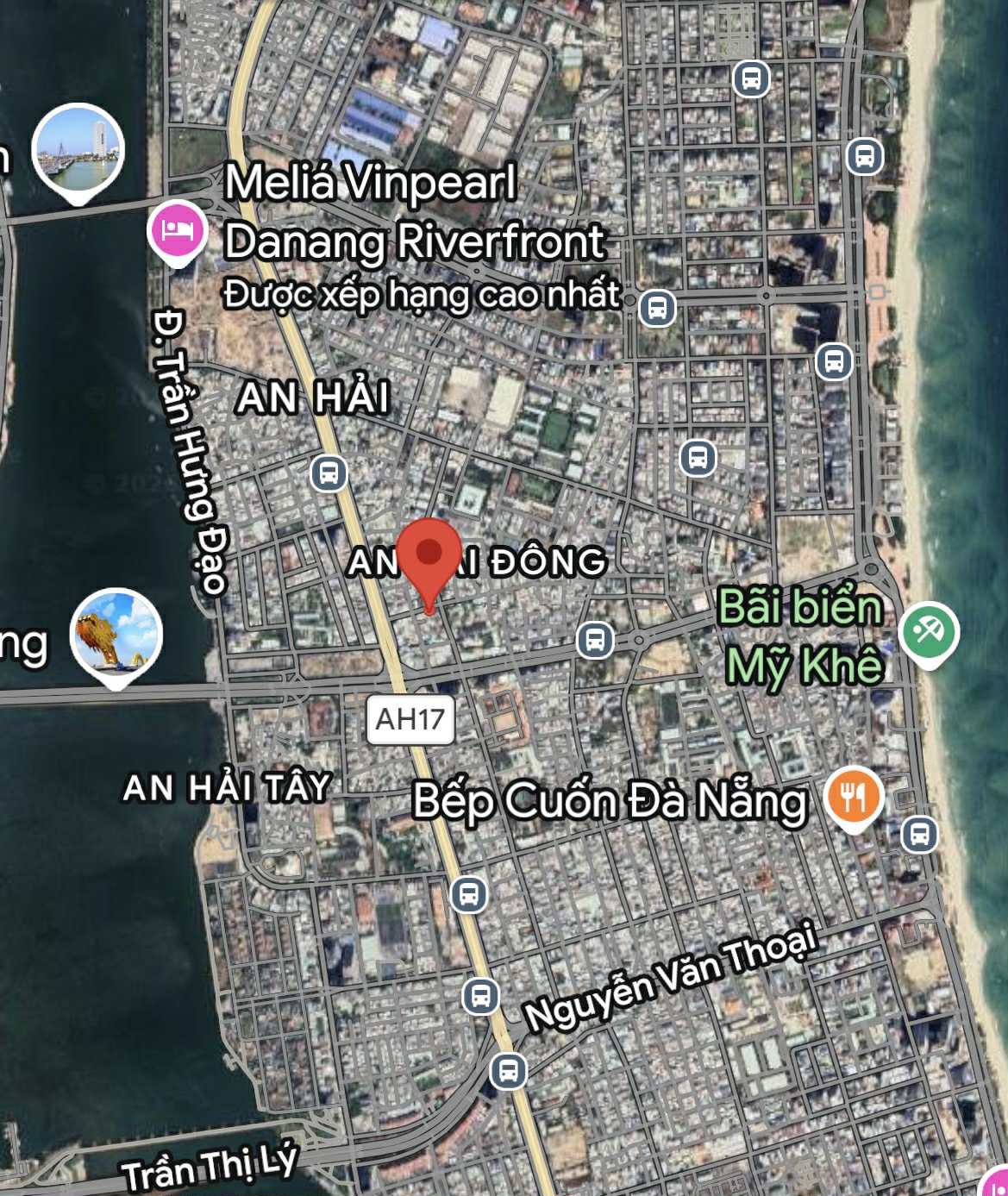 Mặt Tiền Đường Lương Thế Vinh - Sơn Trà