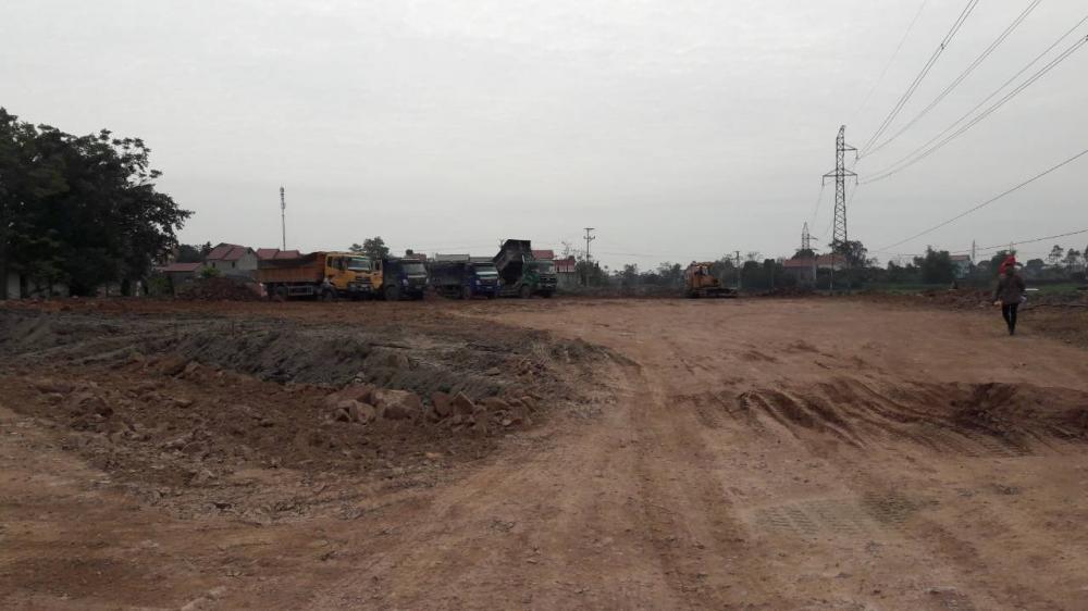 Dự án đang thi công hạ tầng