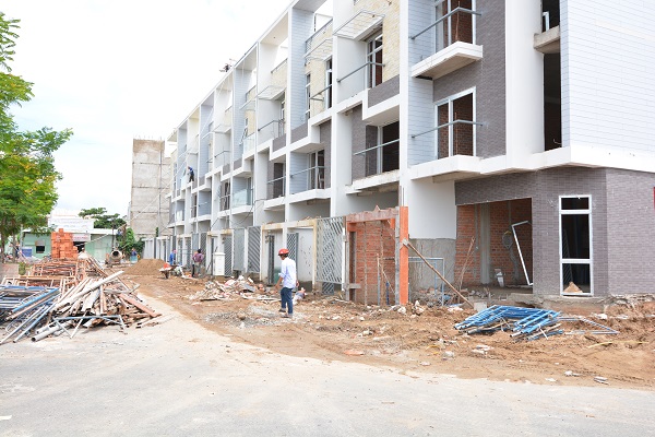 Dự án đang thi công phần thô