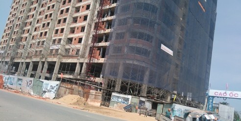 Dự án đang thi công phần thô