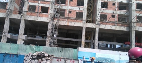 Dự án đang thi công phần thô