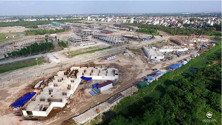 Dự án đang thi công phần thô