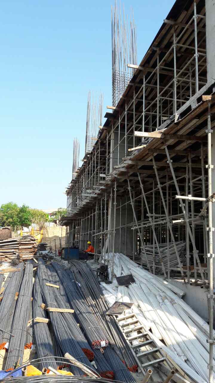 Dự án đang thi công phần thô