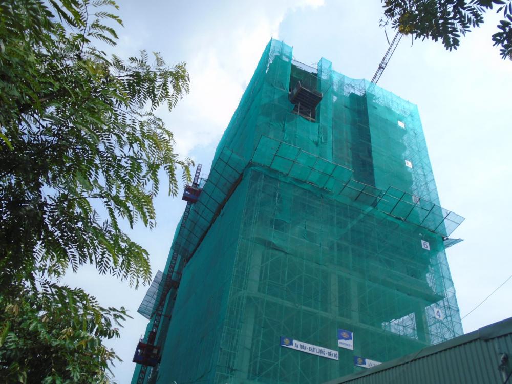 Dự án đã hoàn thiện được 70% phần thô