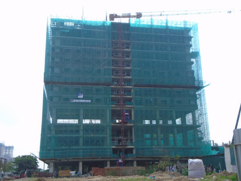 Dự án đã hoàn thiện được 70% phần thô