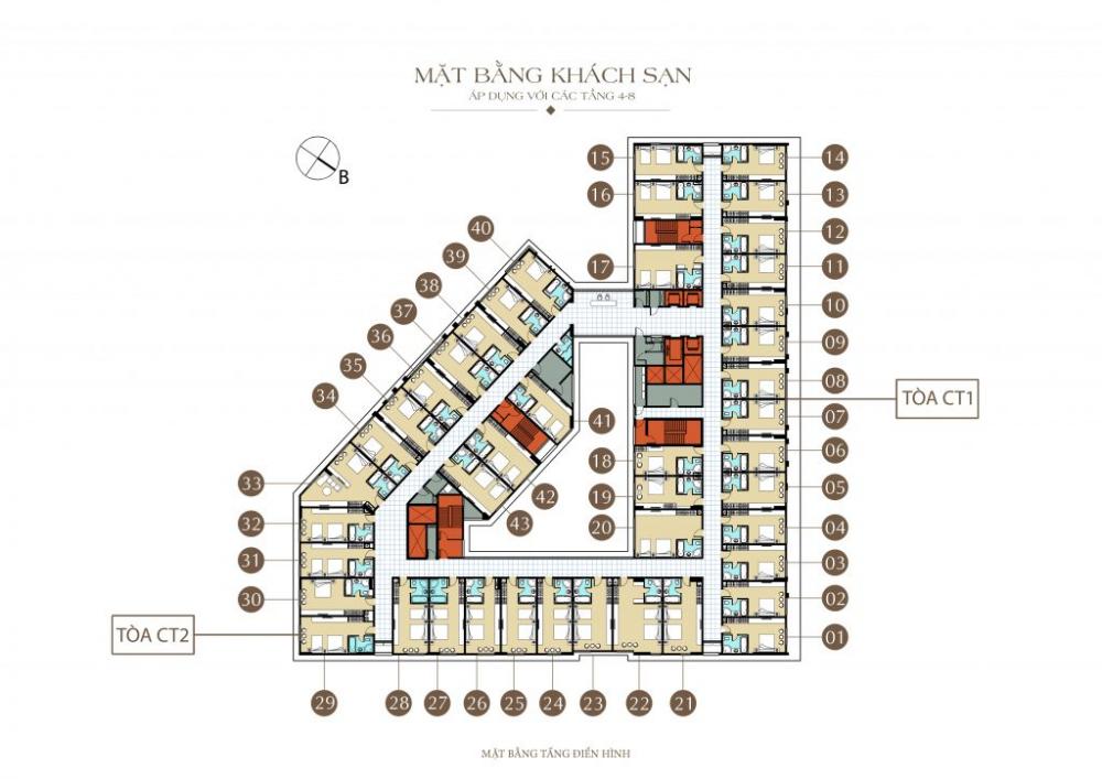 Mặt bằng khách sạn