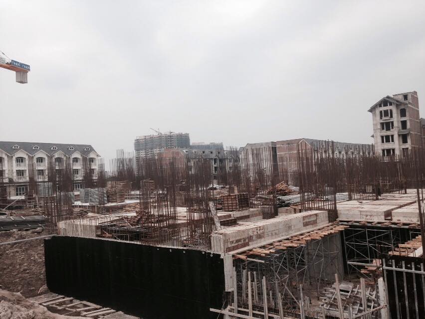 Dự án đang thi công phần thô