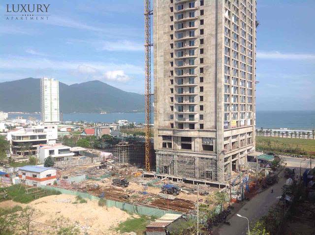 Dự án đang tiến hành hoàn thiện phần thô