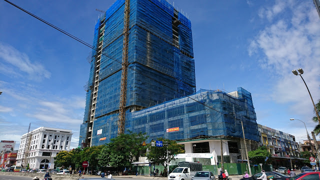 Dự án đã được xây dựng tới tầng 26 và dự kiến sẽ cất nóc dự án trong tháng 7 tới đây