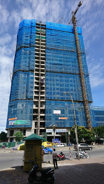 Dự án đã được xây dựng tới tầng 26 và dự kiến sẽ cất nóc dự án trong tháng 7 tới đây