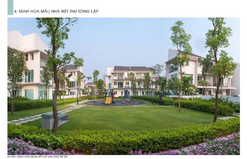 Biệt thự song lập Coco Gardenia 