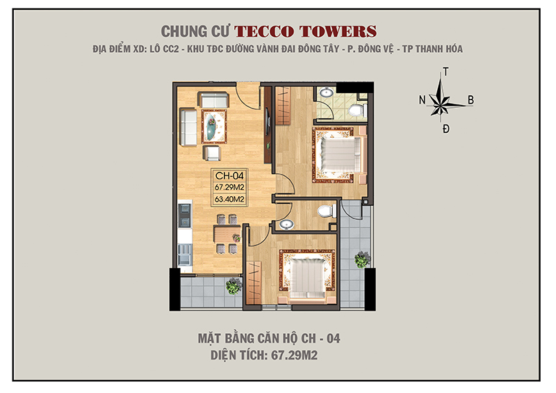 Thiết kế căn hộ 04