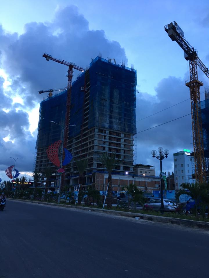 Dự án đang thi công phần thô