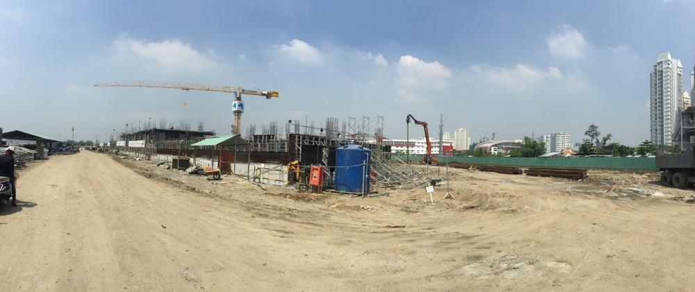 Dự án đang thi công phần thô