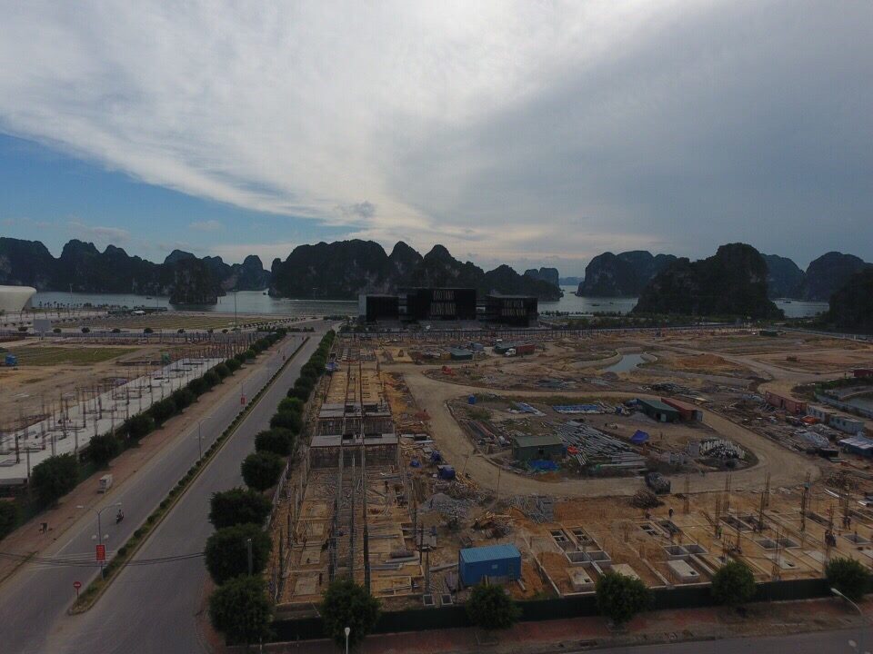 Dự án đang thi công móng