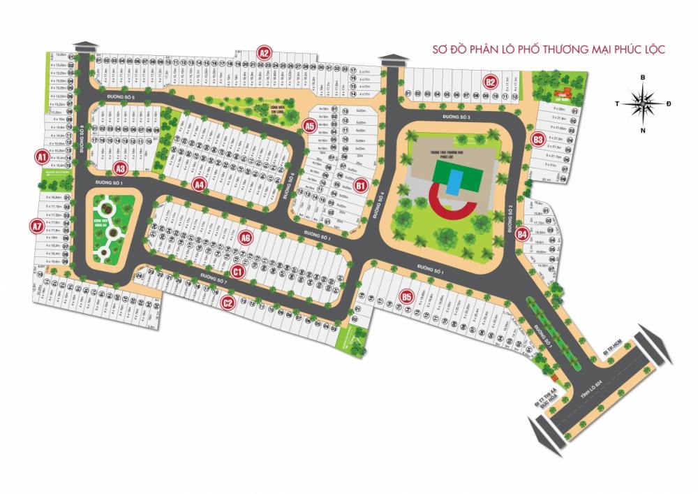 Nhà phố Phúc Lộc