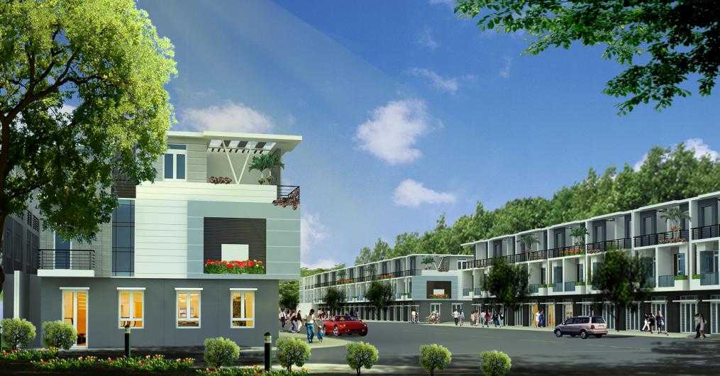 Nhà phố Garden Bay