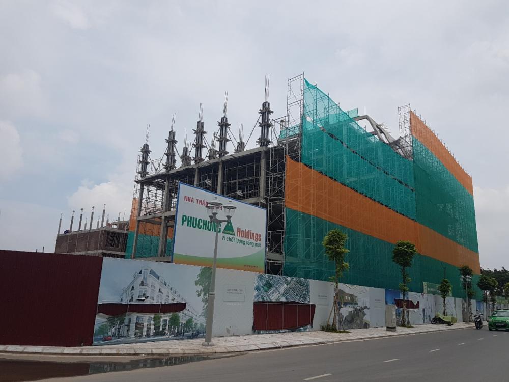 Shophouse Dệt May Nam Định đã thi công được 60%