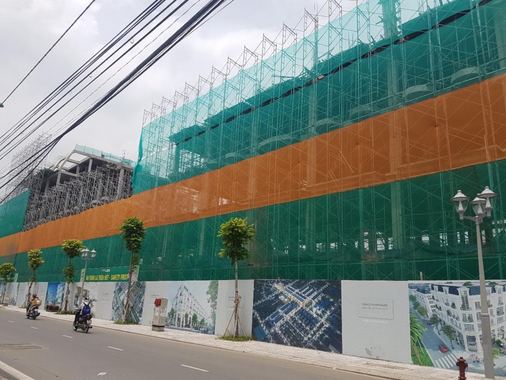 Shophouse Dệt May Nam Định đã thi công được 60%