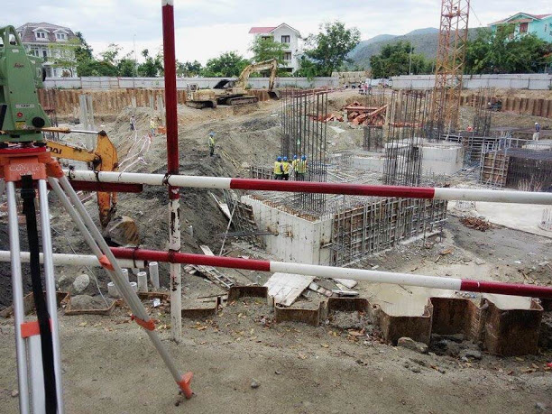 Dự án đang tiến hành xây dựng phần móng