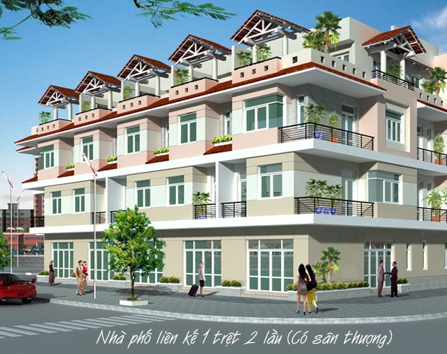 Nhà phố liền kề Bình Minh