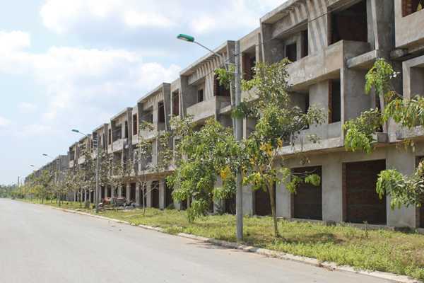 Dự án đã hoàn thiện một số hạng mục và mở bán