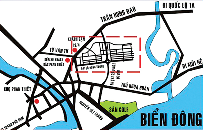 Khu dân cư TTTM Bắc Phan Thiết