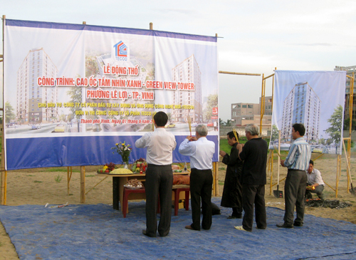 Dự án được khởi công