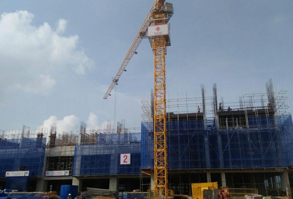 Dự án đang thi công phần thô