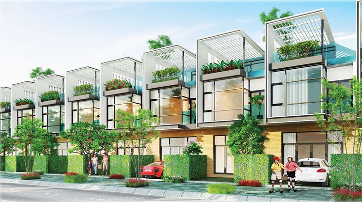 Nhà phố Sentosa Luxury 3