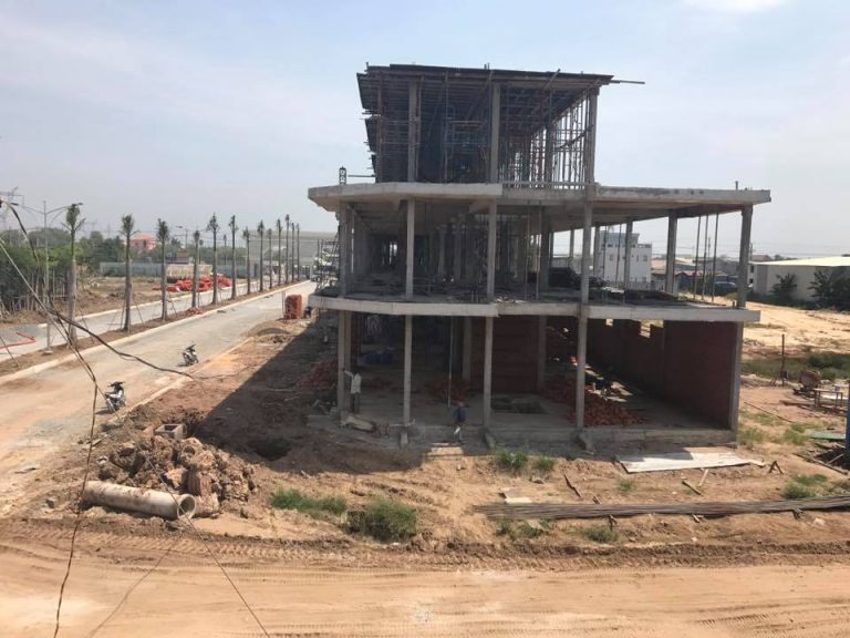 Dự án đang thi công phần thô