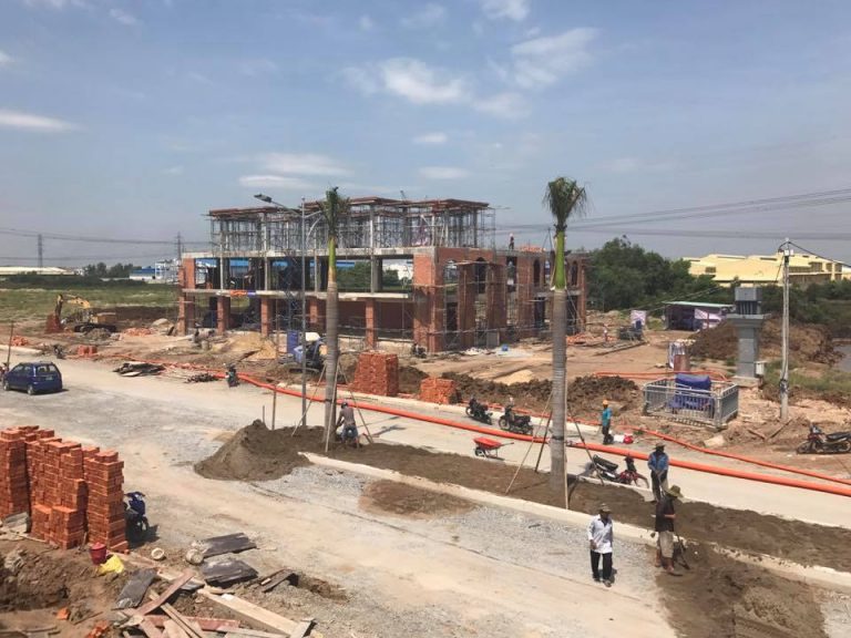 Dự án đang thi công phần thô