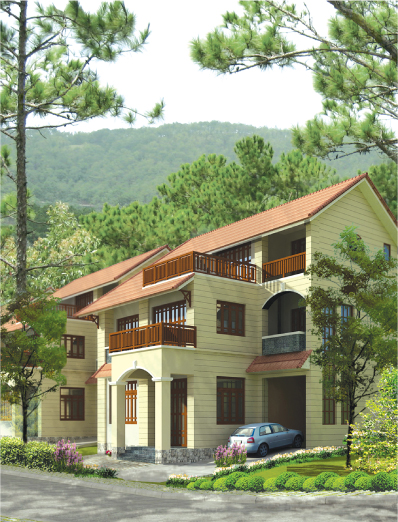 Biệt thự Đà Lạt Green 3