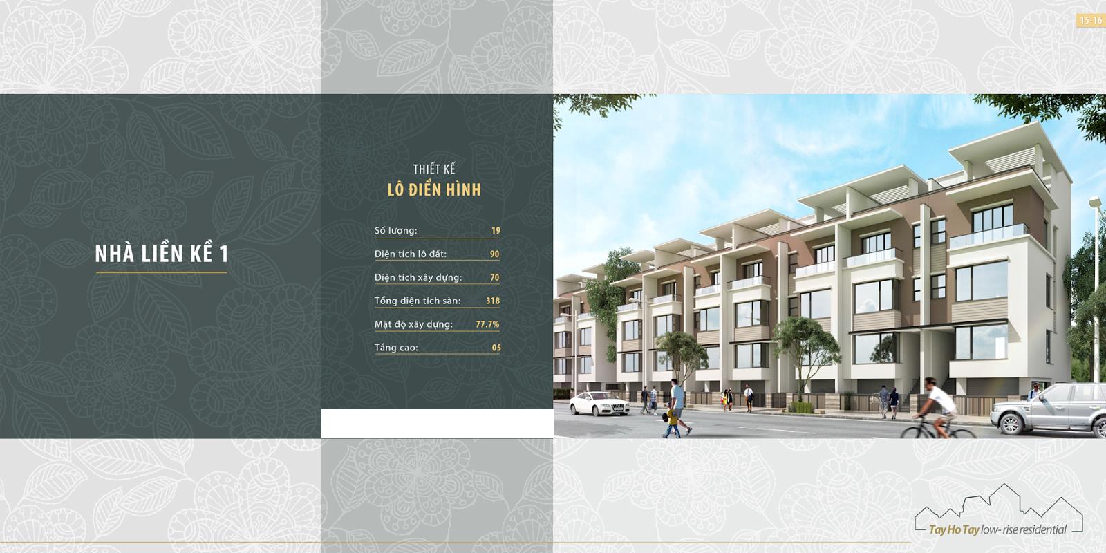 Liền kề Romantic Park Tây Hồ Tây 