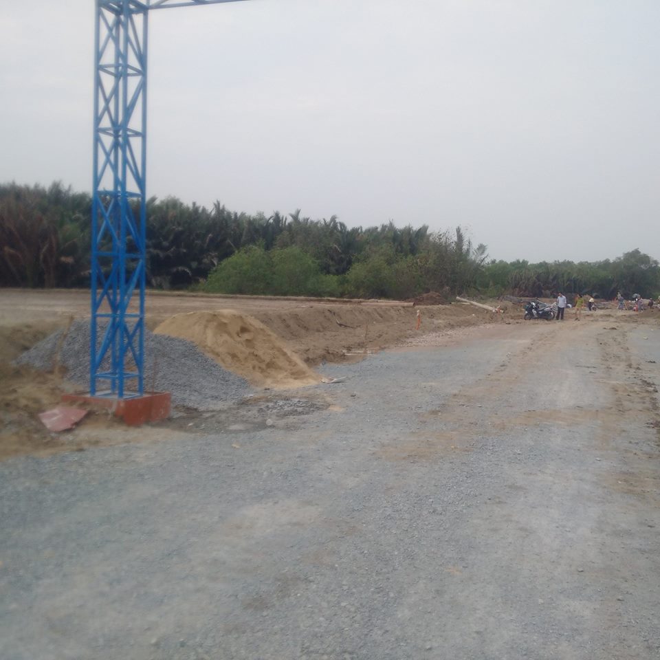 Dự án đang hoàn thiện hạ tầng