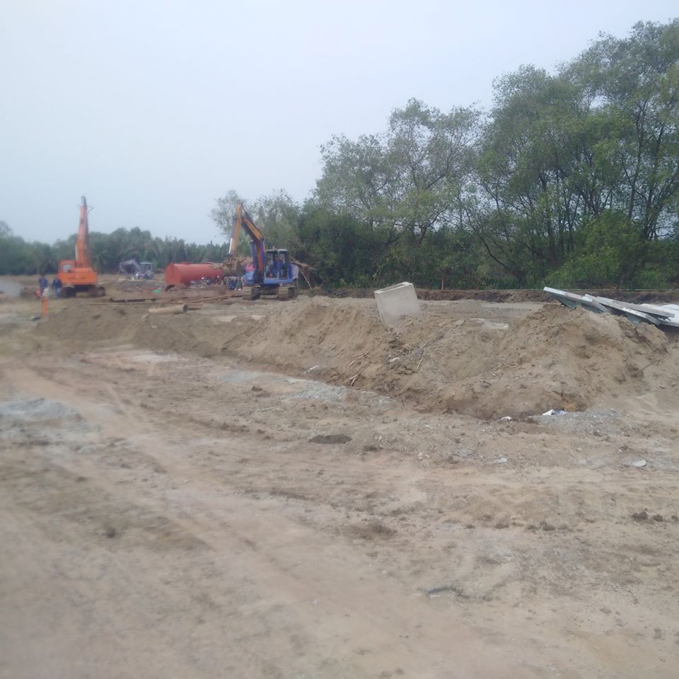 Dự án đang hoàn thiện hạ tầng