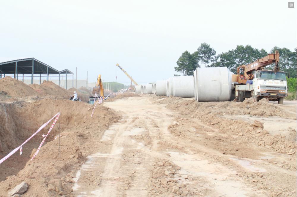 Dự án đang được thi công