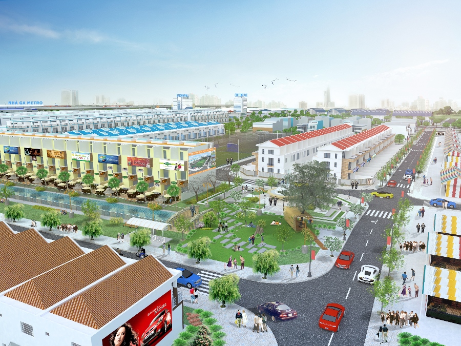 Nhà phố Phúc Long Garden 2