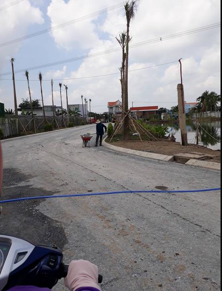 Dự án đang thi công hạ tầng