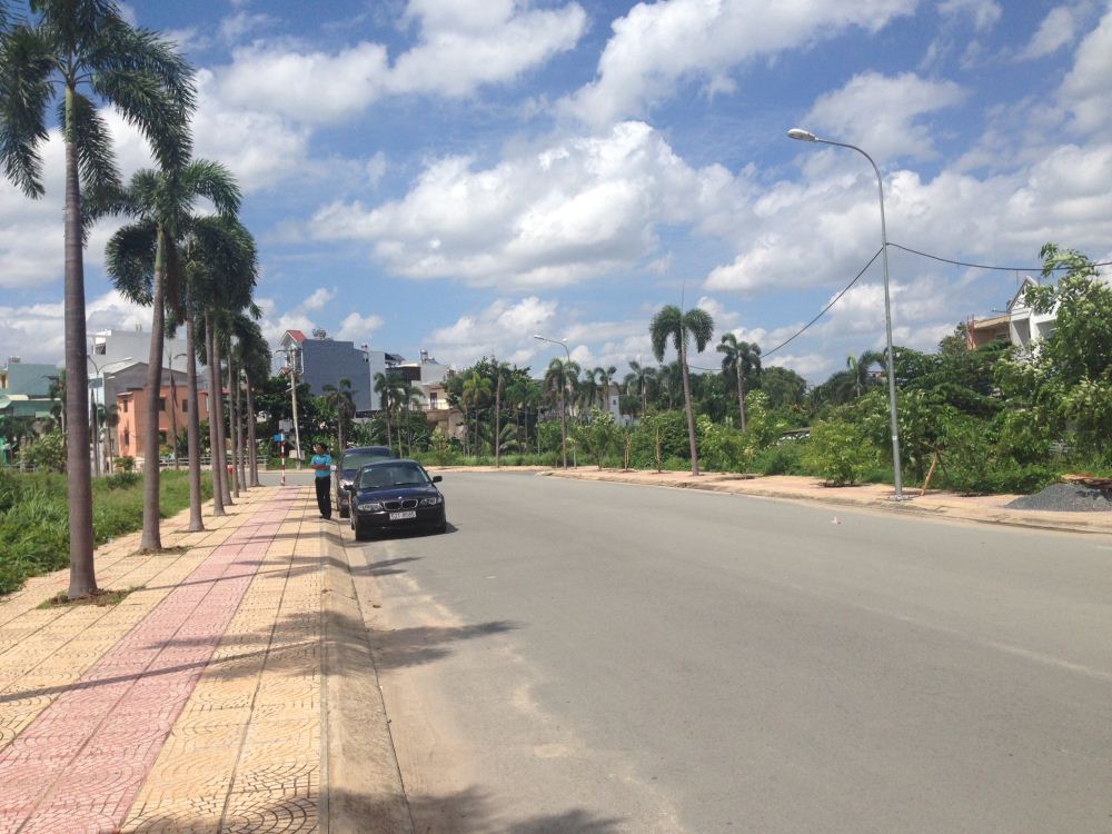 Hạ tầng dự án đã hoàn thiện, đường trải nhựa