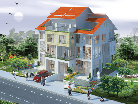 Nhà phố Tân An Huy - Trần Thái