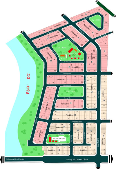 Mặt bằng tổng thể