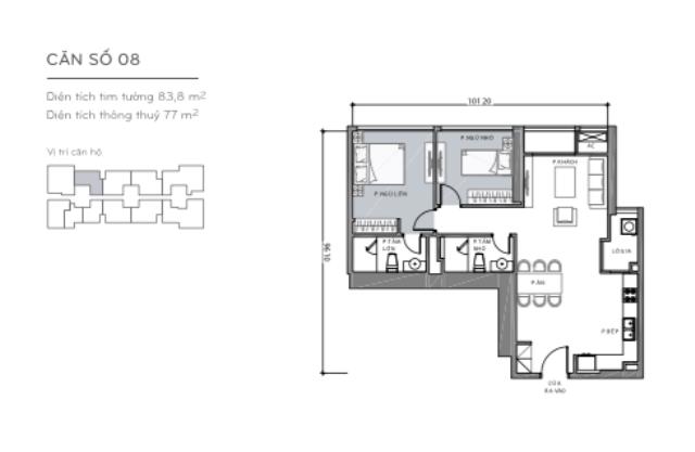 Thiết kế căn hộ 08