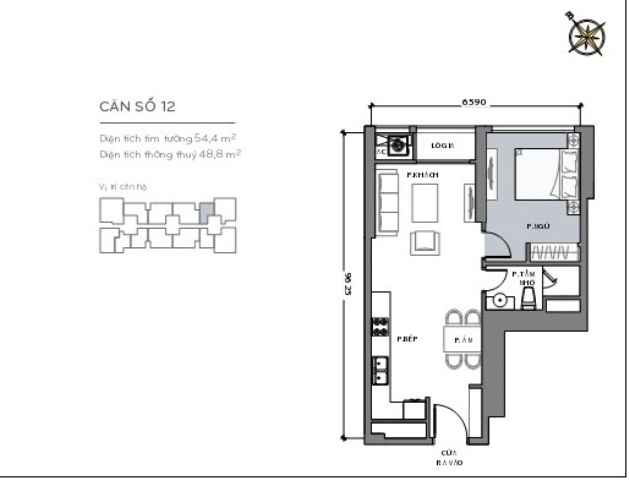 Thiết kế căn hộ 12