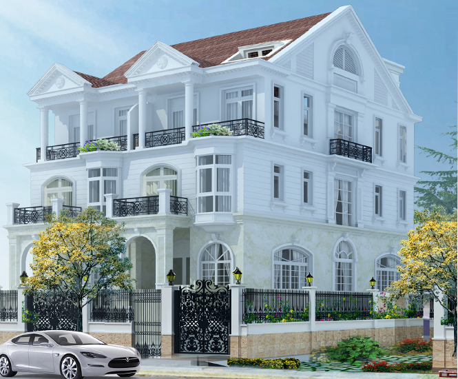 Biệt thự Cityland Bình Trưng Đông 4