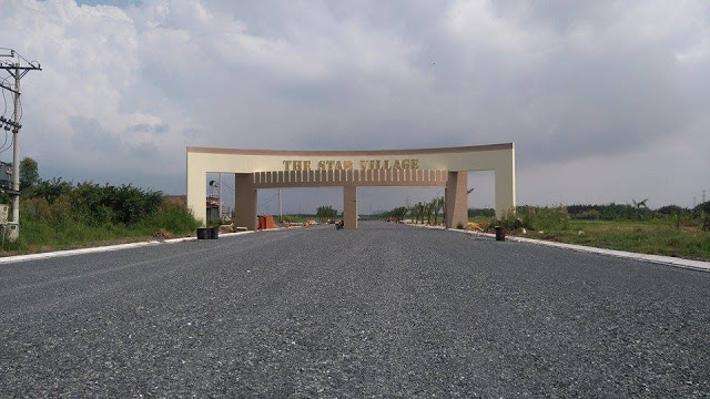 Dự án đang thi công hạ tầng