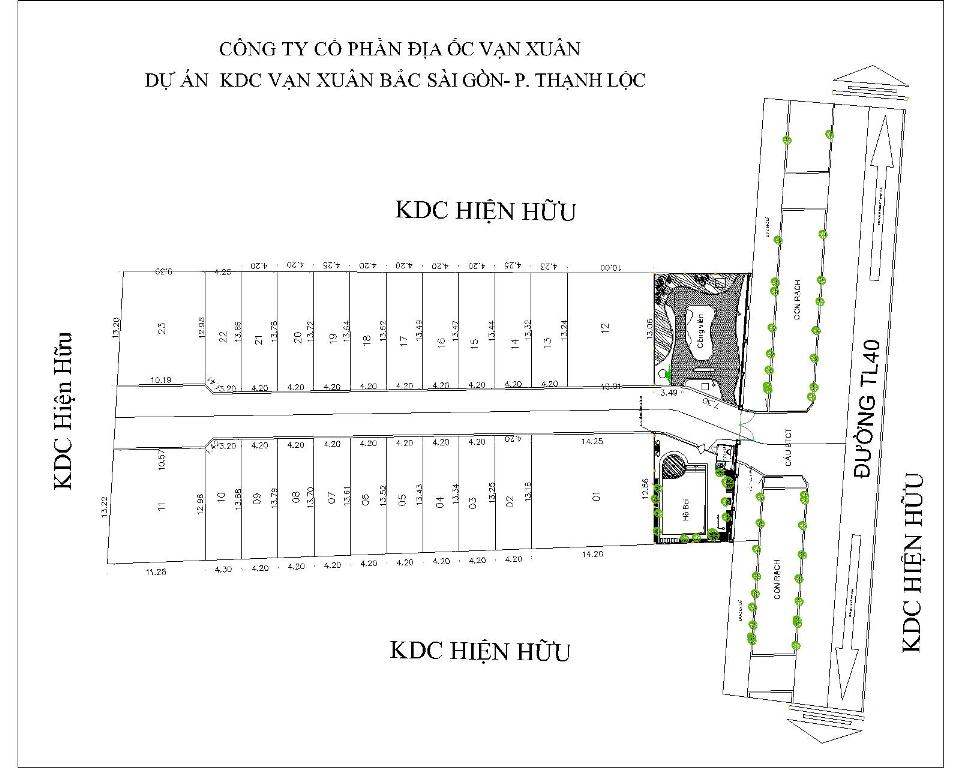 Khu nhà ở Vạn Xuân - Bắc Sài Gòn