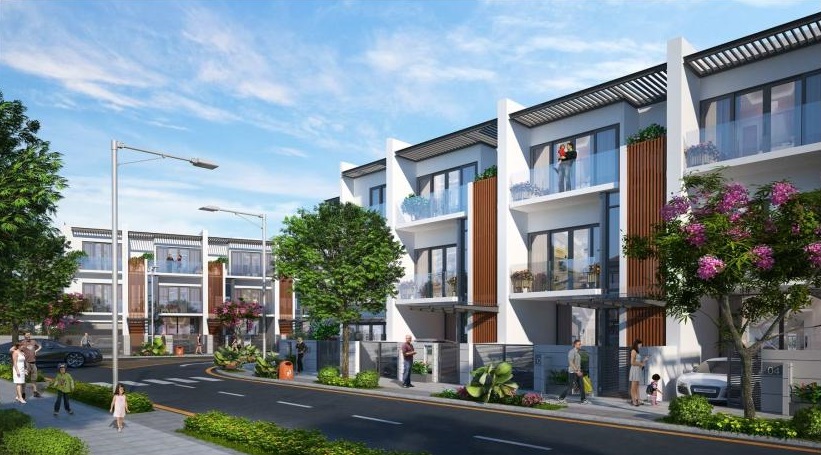 Nhà phố liền kề Lakeview City