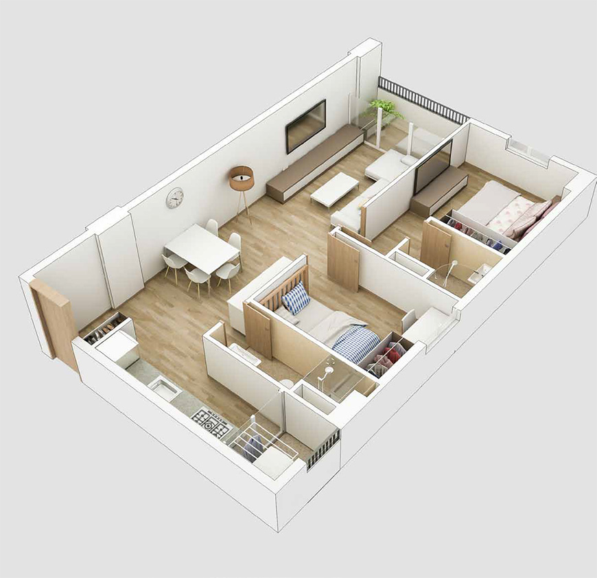 Căn hộ Cityland Park Hills 2